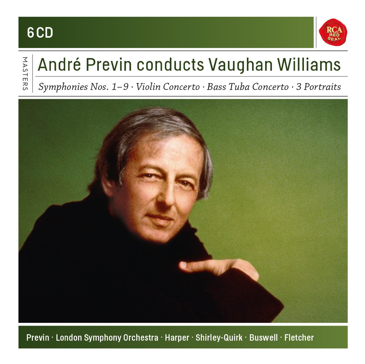 André Previn Conducts Vaughan Williams Symphonies 1-9 | Andre Previn