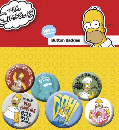 Insigne - Simpsons - mai multe modele | GB Eye