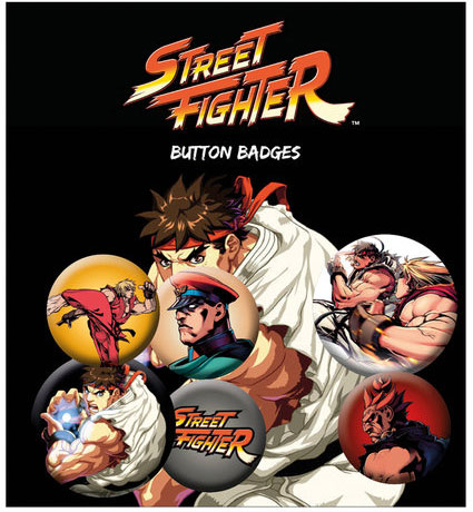 Insigna - Street Fighter - mai multe modele | GB Eye