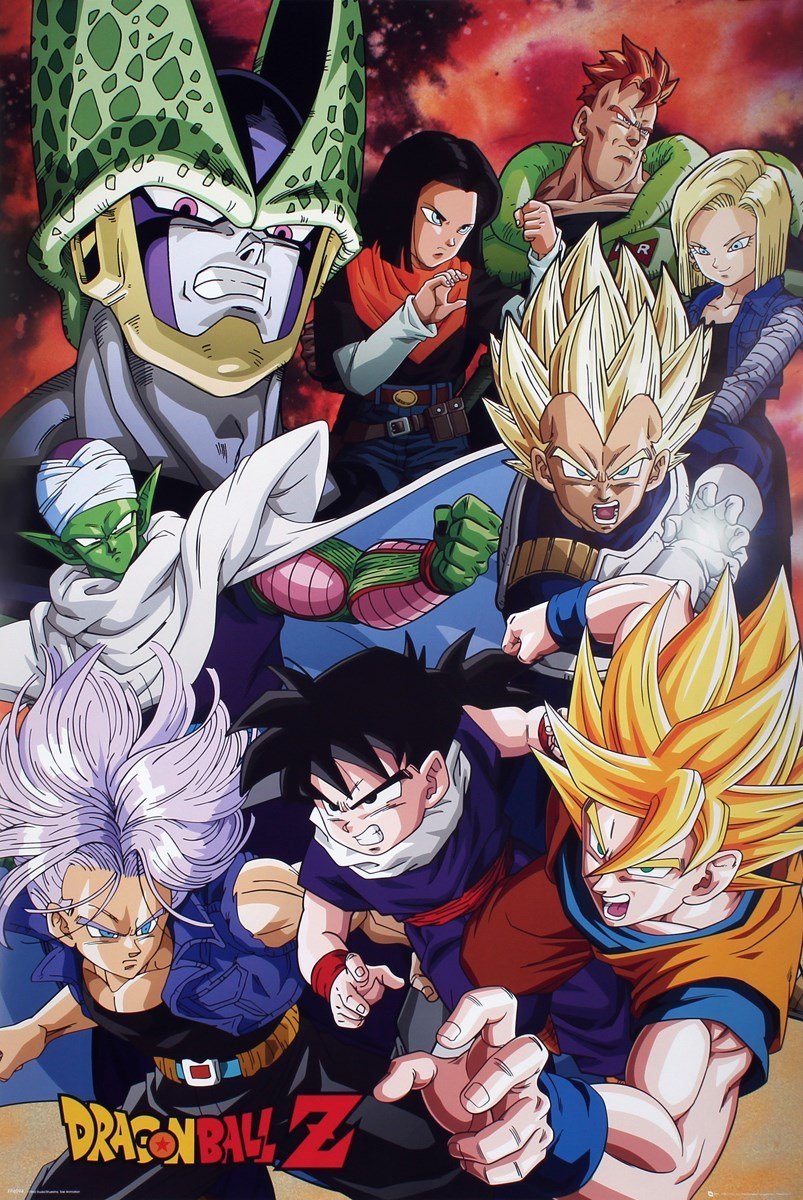 Poster - Dragon Ball Z Cell Saga | GB Eye