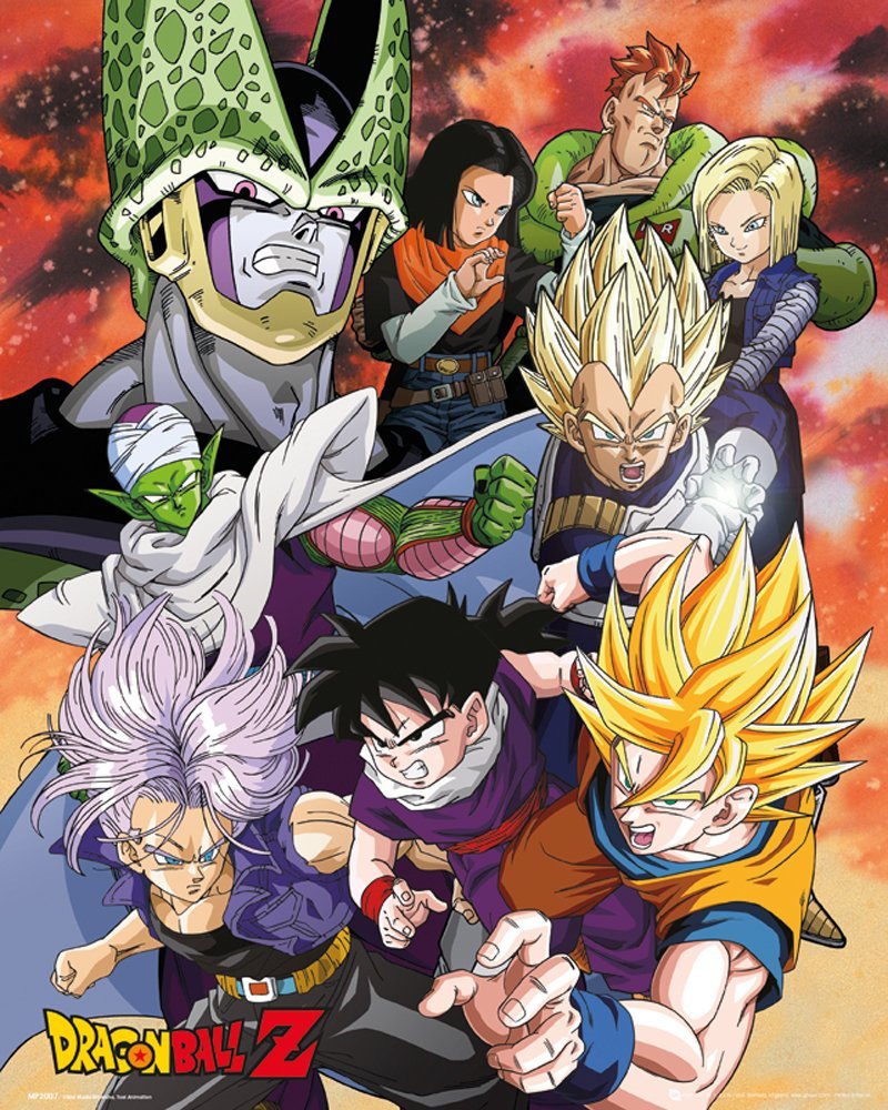 Mini Poster - Dragon Ball Z Cell Saga | GB Eye