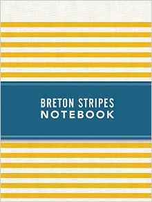 Carnet - Breton Stripes Sunny Yellow | Kinkajou