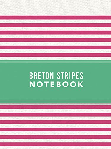 Carnet - Breton Stripes Hot Pink | Kinkajou