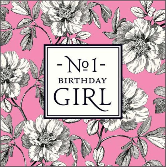 Felicitare - No 1 Birthday Girl | Pigment Productions