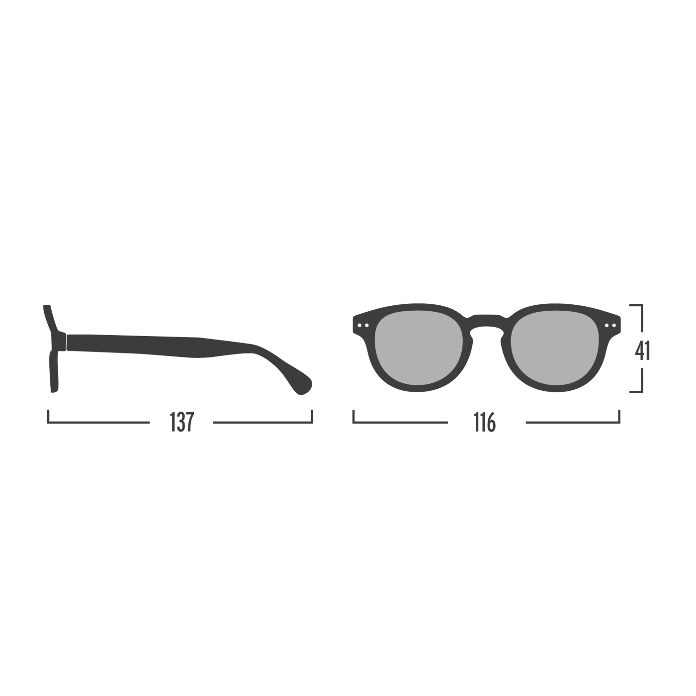 Ochelari de soare pentru copii - #C Sun Junior Tortoise | Izipizi