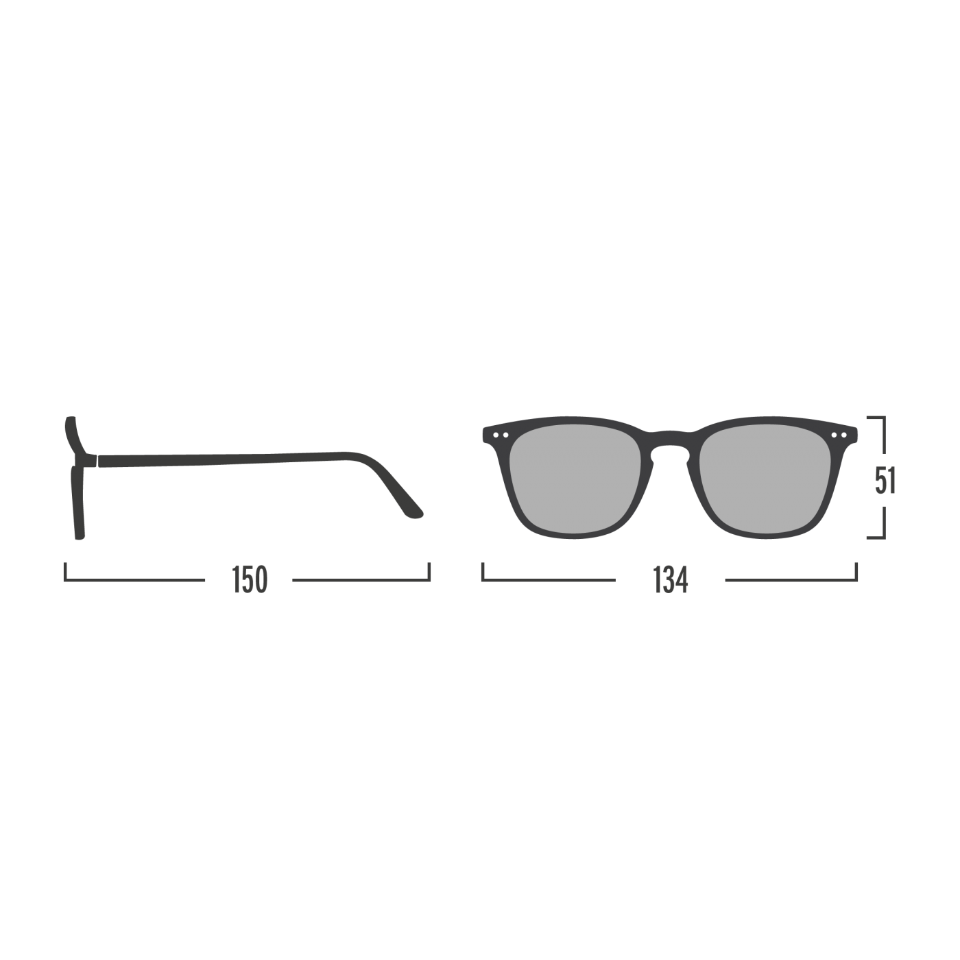 Ochelari de soare +2.00 - #E Sun Tortoise | Izipizi