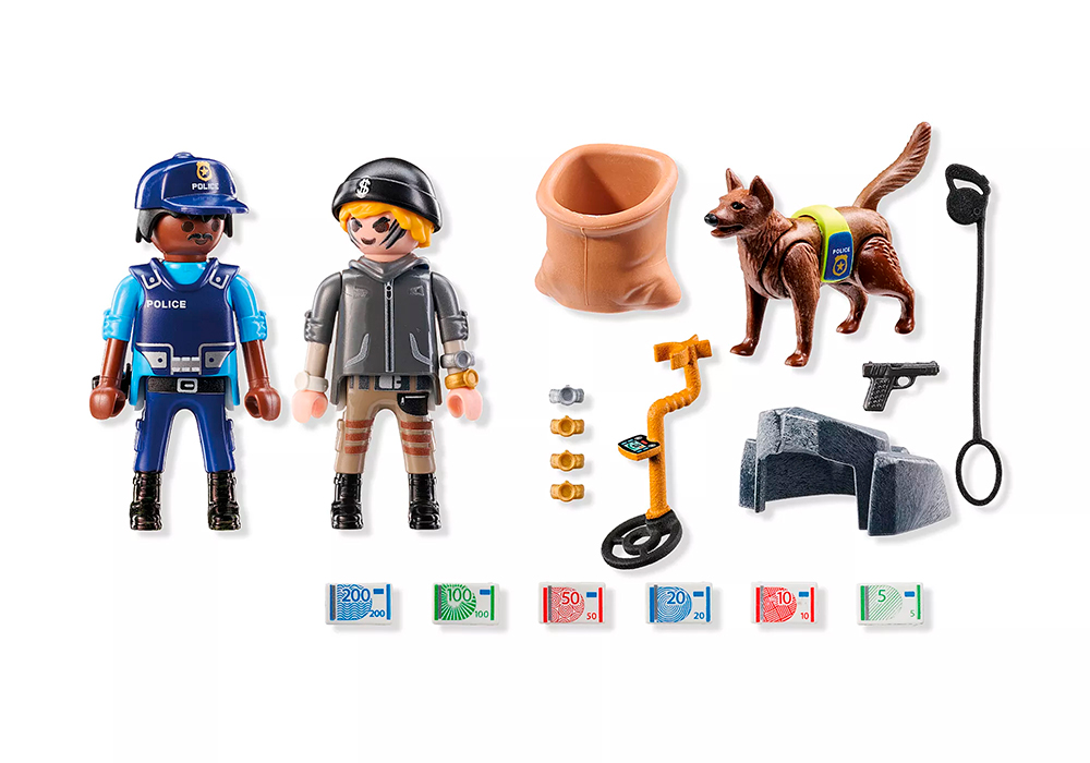 Set joaca - Operatiunea de cautare a politistului | Playmobil