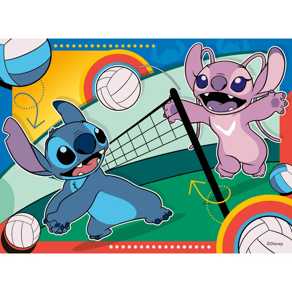 Puzzle - Disney Stitch 4 in 1, 72 piese | Ravensburger - 2
