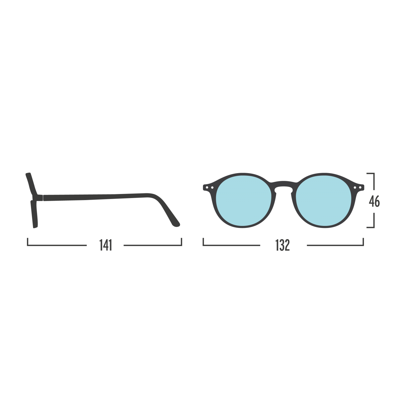 Ochelari cu protectie pentru ecran - #D Screen Navy Blue | Izipizi