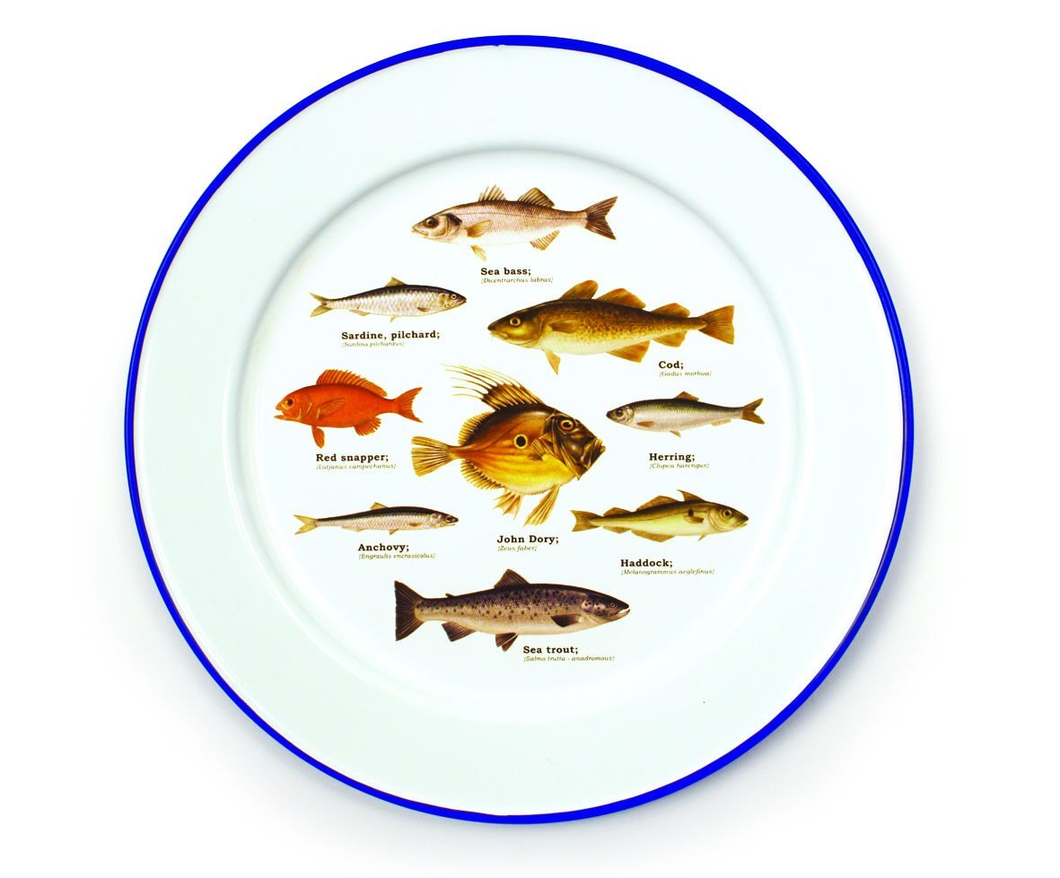 Farfurie metalica - Sea life - Set 2 | Gift Republic - 1 | YEO