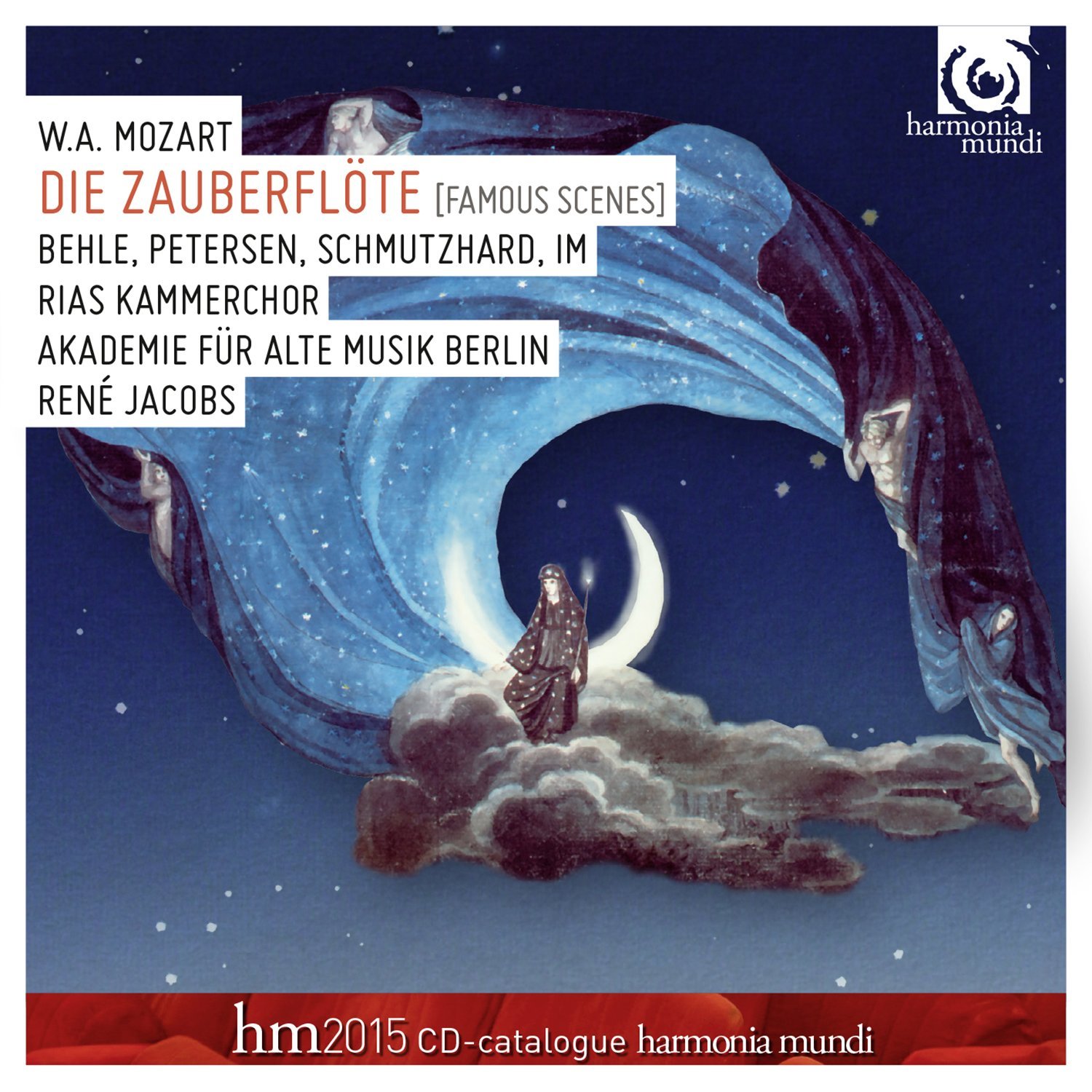 Mozart, Wolfgang Amadeus: Die Zauberflote | Akademie fur Alte Musik Berlin, RIAS Kammerchor, Wolfgang Amadeus Mozart, Rene Jacobs