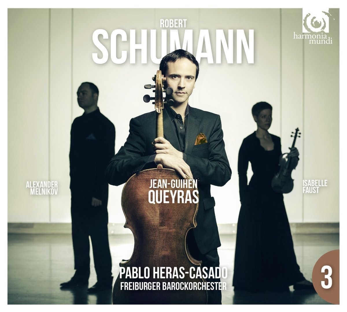 Schumann: Cello Concerto, Piano Trio No. 1 | Jean-Guihen Queyras, Isabelle Faust, Freiburger Barockorchester, Robert Schumann