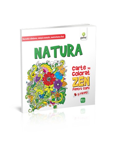 Natura. Carte de colorat ZEN | carturesti.ro