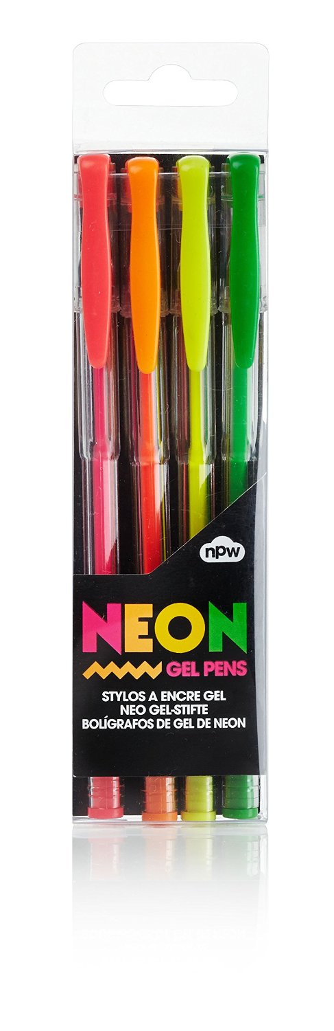 Set 4 pixuri cu Gel - Neon | NPW