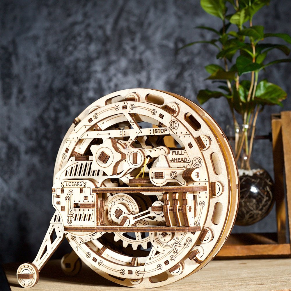 Puzzle 3D - Monowheel - Model Monociclu | Ugears - 1