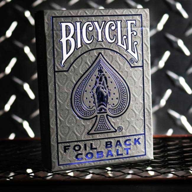 Carti de joc - Metalluxe - Foil Back Cobalt | Bicycle - 1 | YEO