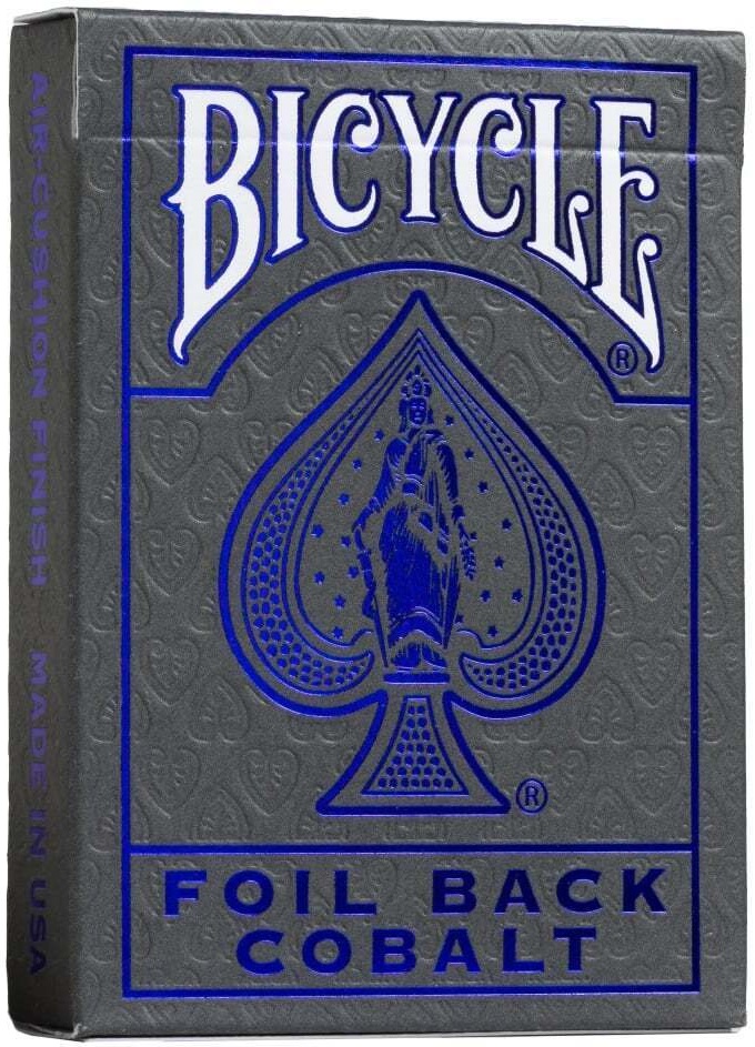 Carti de joc - Metalluxe - Foil Back Cobalt | Bicycle