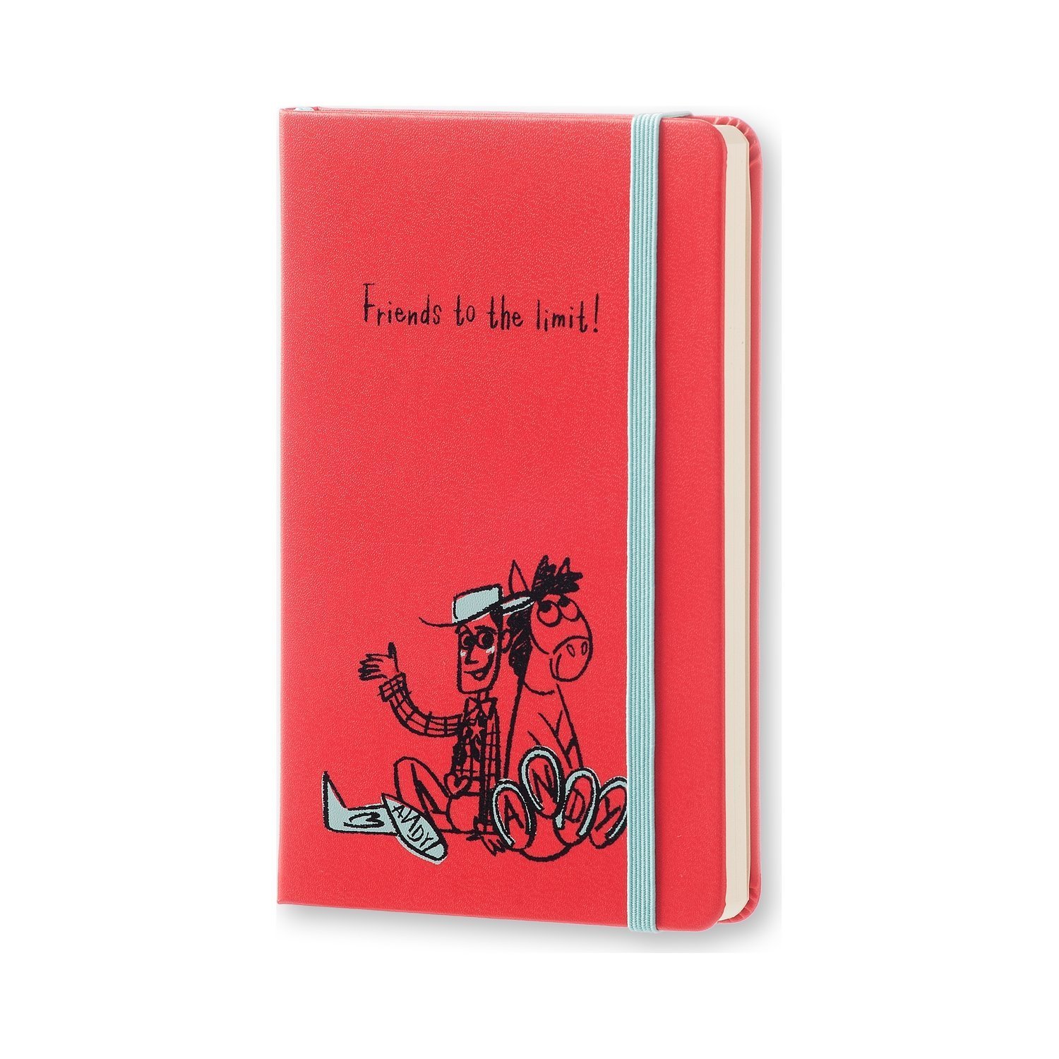 Moleskine Plain Notebook - Toy Story - Limited Edition Geranium Red Pocket | Moleskine