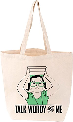 Tote bag - Talk Wordy to Me | Gibbs M. Smith Inc