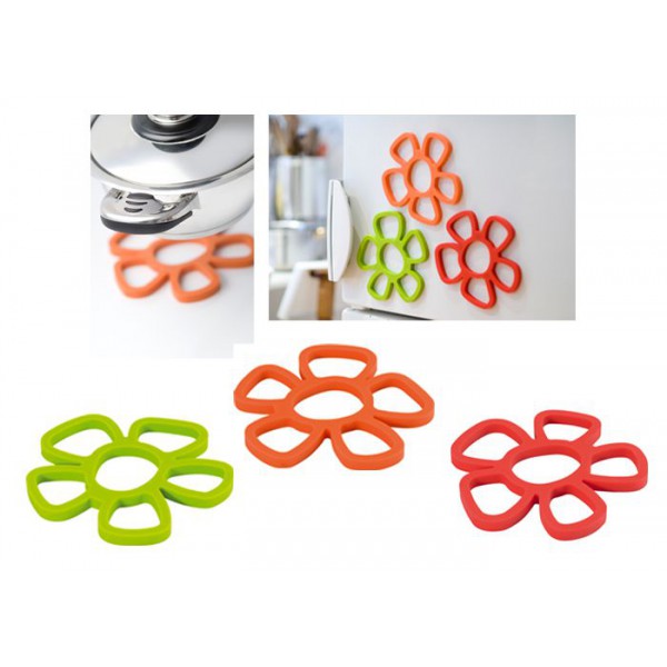 Set suport termorezistent - Daisy Magnetic silicone | Balvi