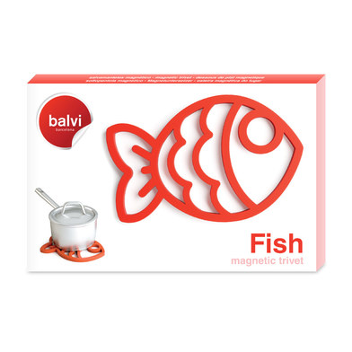 Suport termorezistent - Trivet Fish Red | Balvi - 1 | YEO