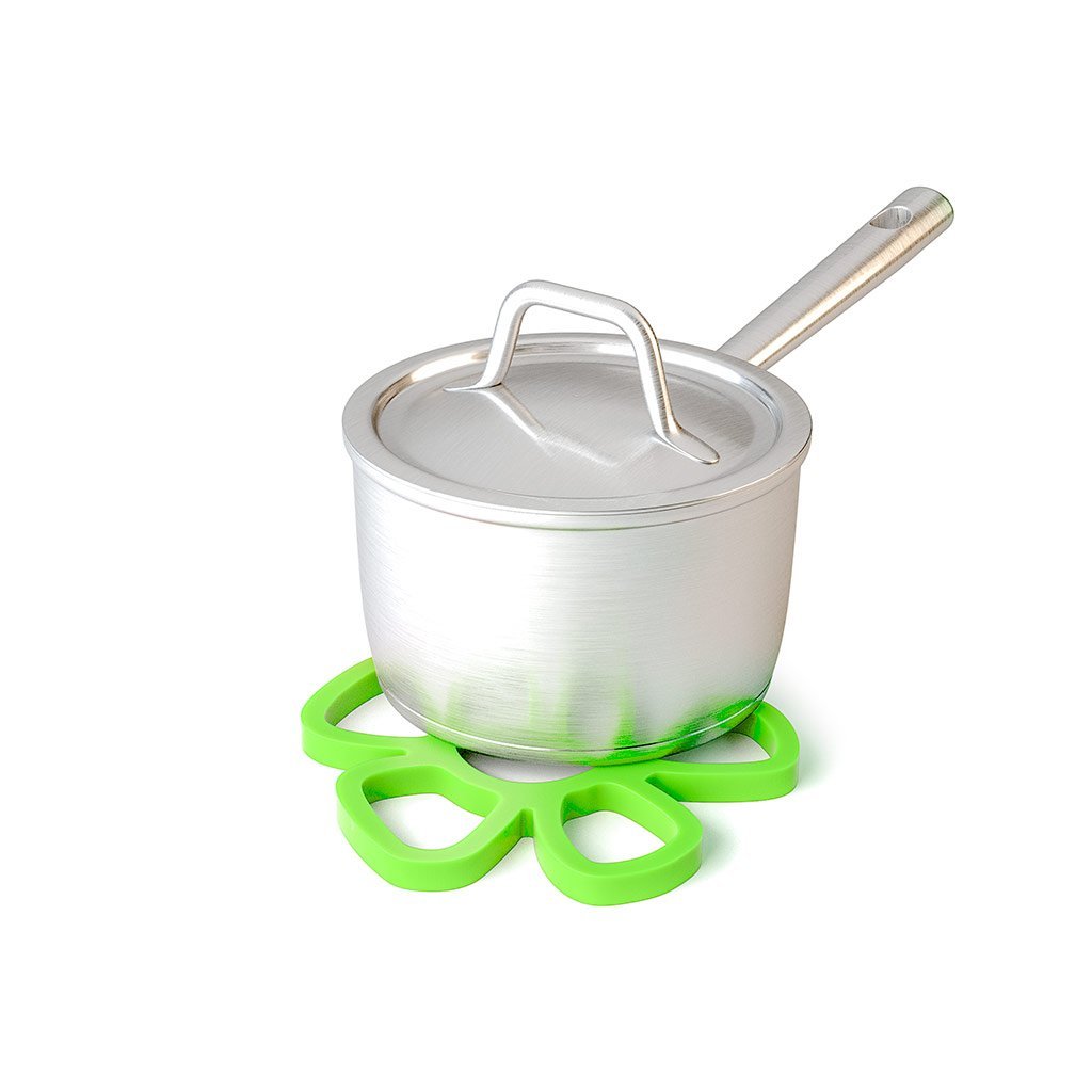 Suport termorezistent - Trivet Daisy Magnetic Green | Balvi