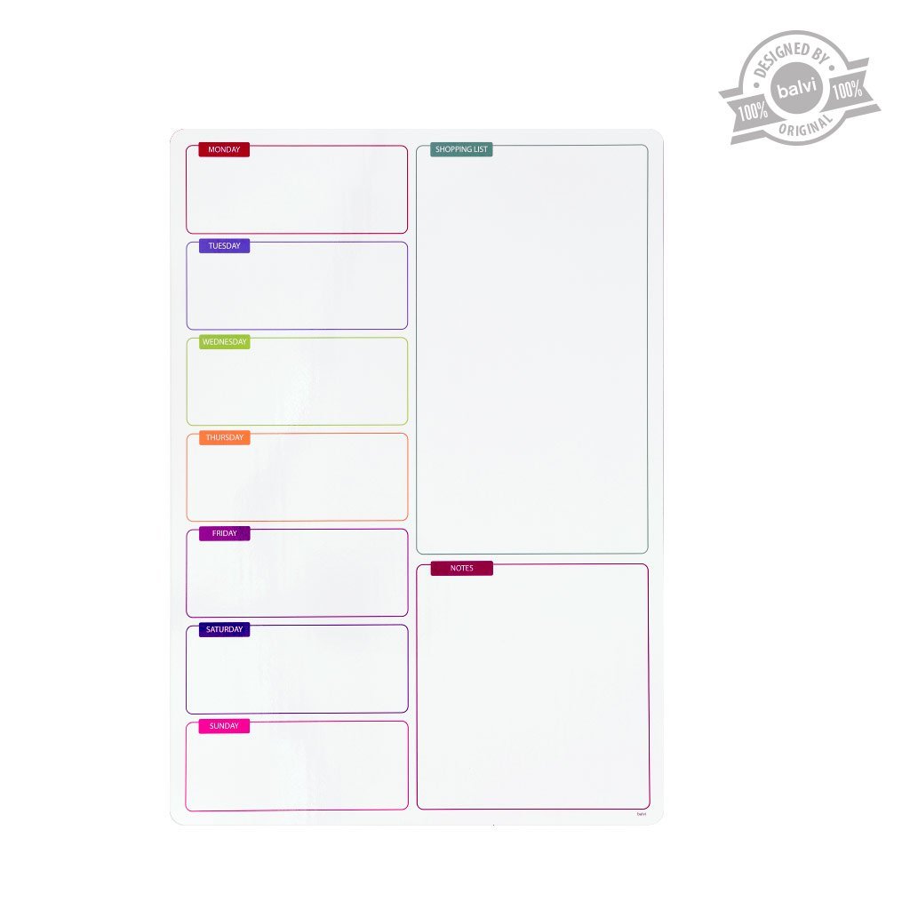 Magnet pentru frigider - Shopping list | Balvi - 1 | YEO