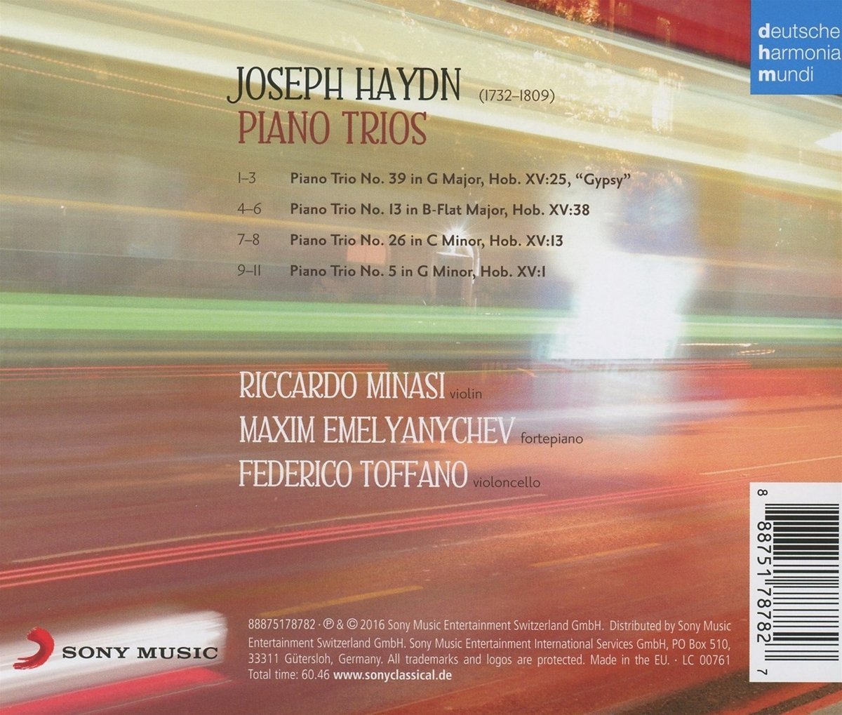 Haydn: Piano Trios | Riccardo Minasi, Maxim Emelyanychev, Frederico Toffano, Franz Joseph Haydn