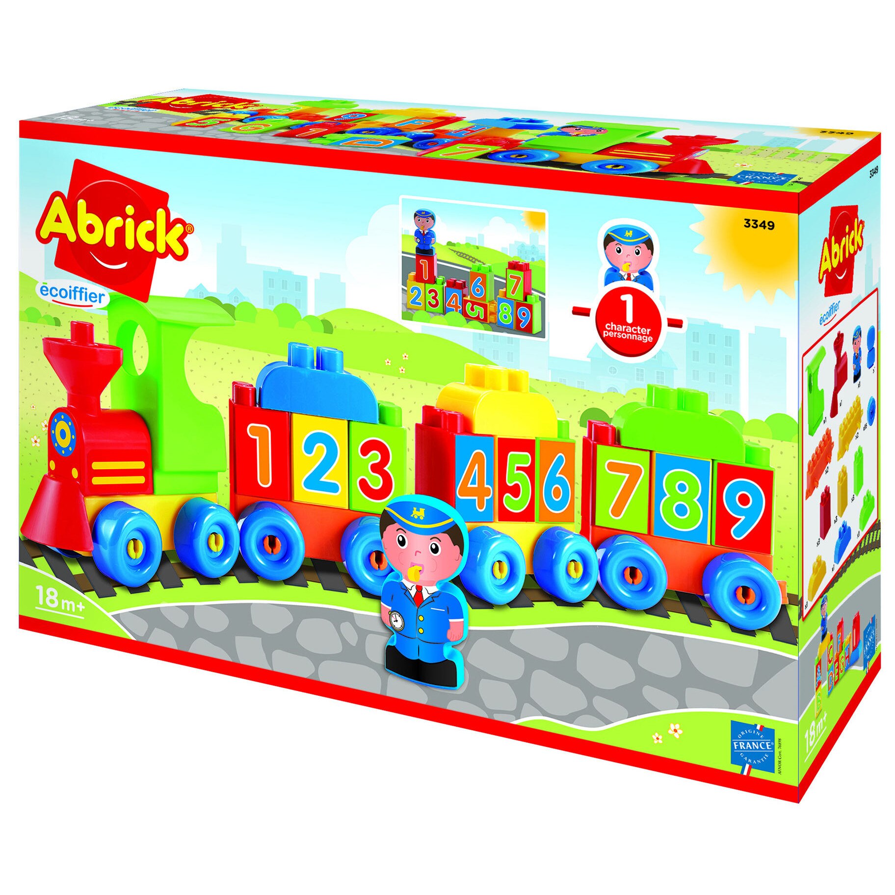 Joc educativ - Tren cu cifre si litere | Ecoiffier