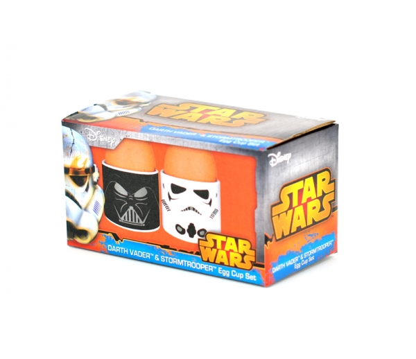 Set 2 suporturi pentru ou - Star Wars - Darth Vader and Stormtrooper | Half Moon Bay - 1 | YEO