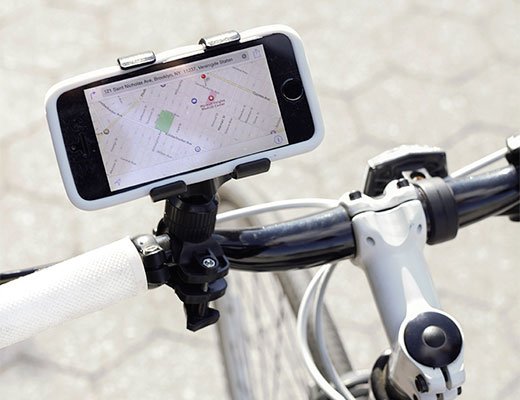Suport Telefon Pentru Biciclete - Black | Kikkerland
