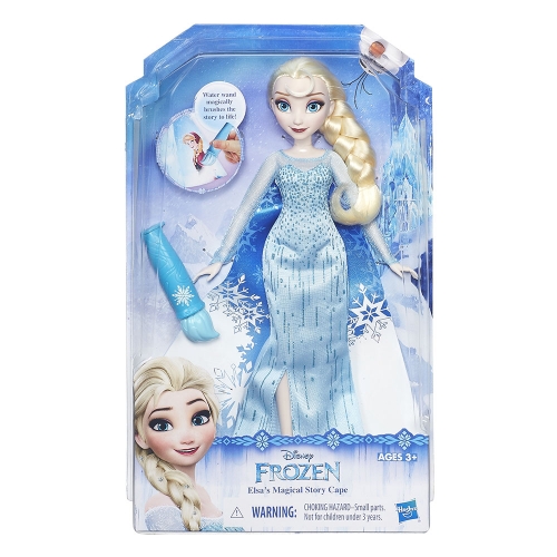 Papusa Magica cu Mantie Frozen - Story Skirt | Hasbro