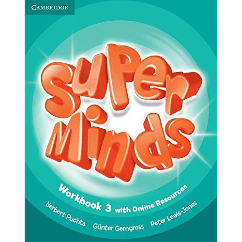 Super Minds - Level 3 Workbook with Online Resources | Peter Lewis-Jones, Gunter Gerngross, Herbert Puchta