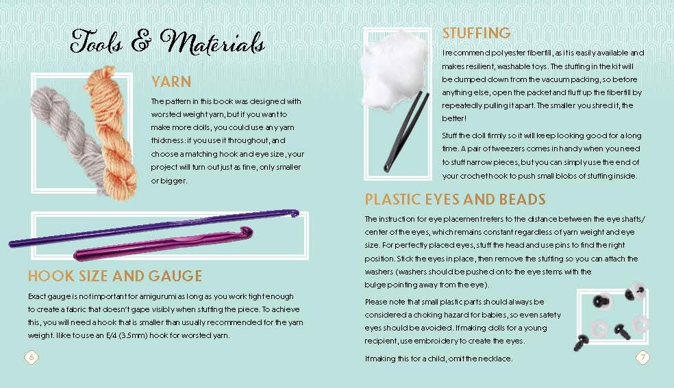 Unofficial Audrey Hepburn Book and Crochet Kit | Kati Galusz