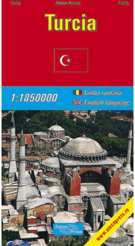Harta rutiera Turcia | Amco Press 2022