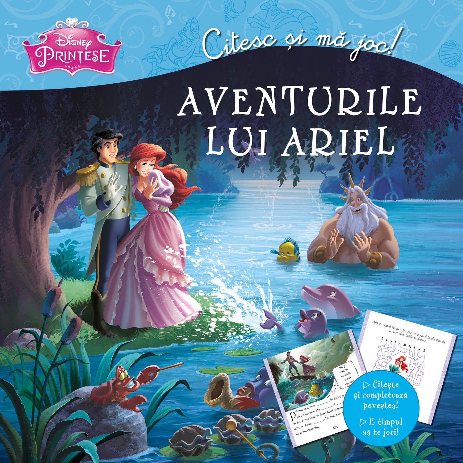 Citesc si ma joc. Aventurile lui Ariel | Disney