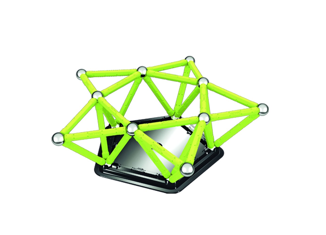 Joc 64 piese - Glow Magnetic Construction | Geomag - 6