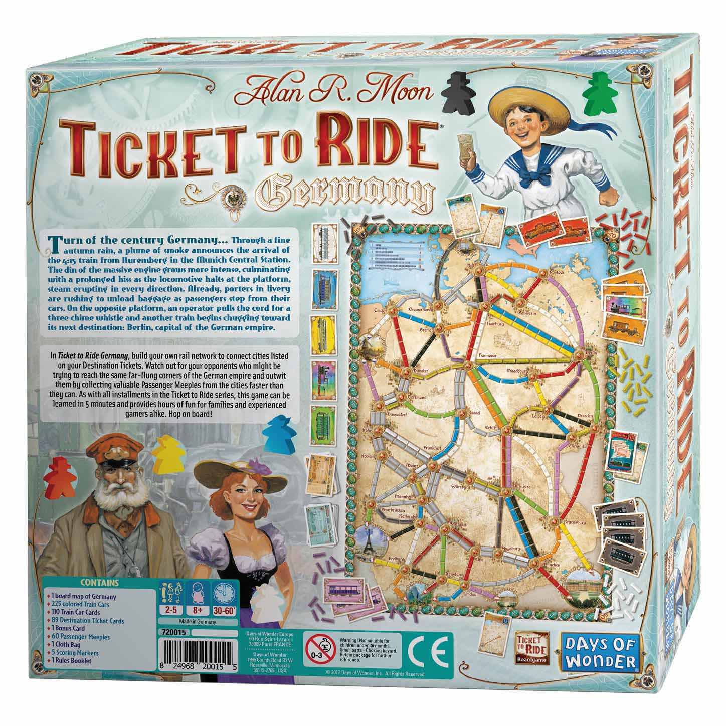 Joc de societate - Ticket to Ride: Germany (EN) | Days of Wonder - 3