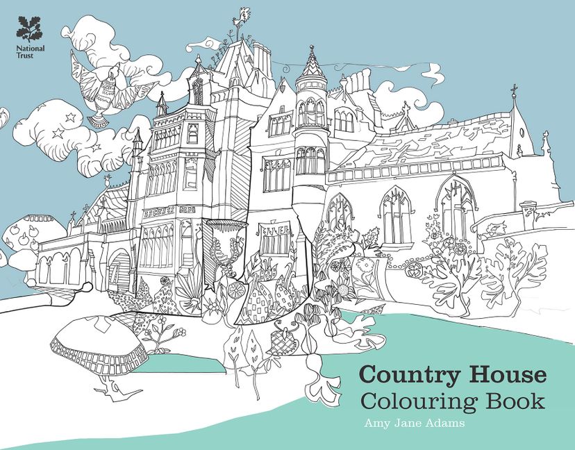 The Country House Colouring Book | Amy Jane Adams