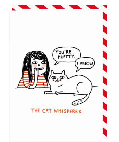 Felicitare - Cat Whisperer | OHH Deer