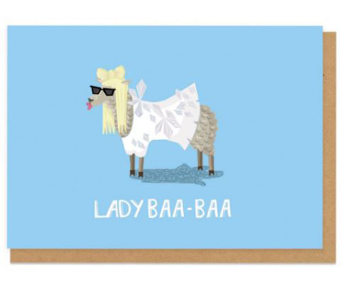 Felicitare - Lady Baa Baa | OHH Deer