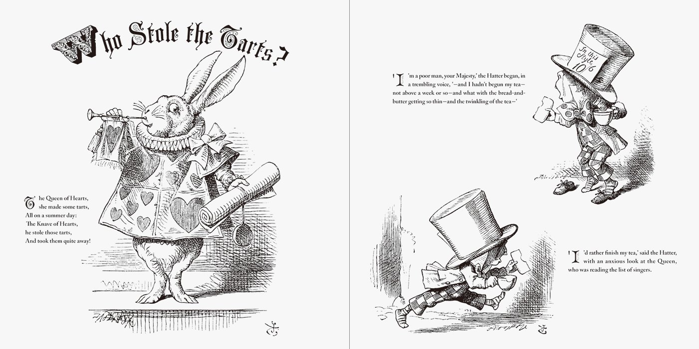 Alice in Wonderland Coloring Book | John Tenniel - 1 | YEO