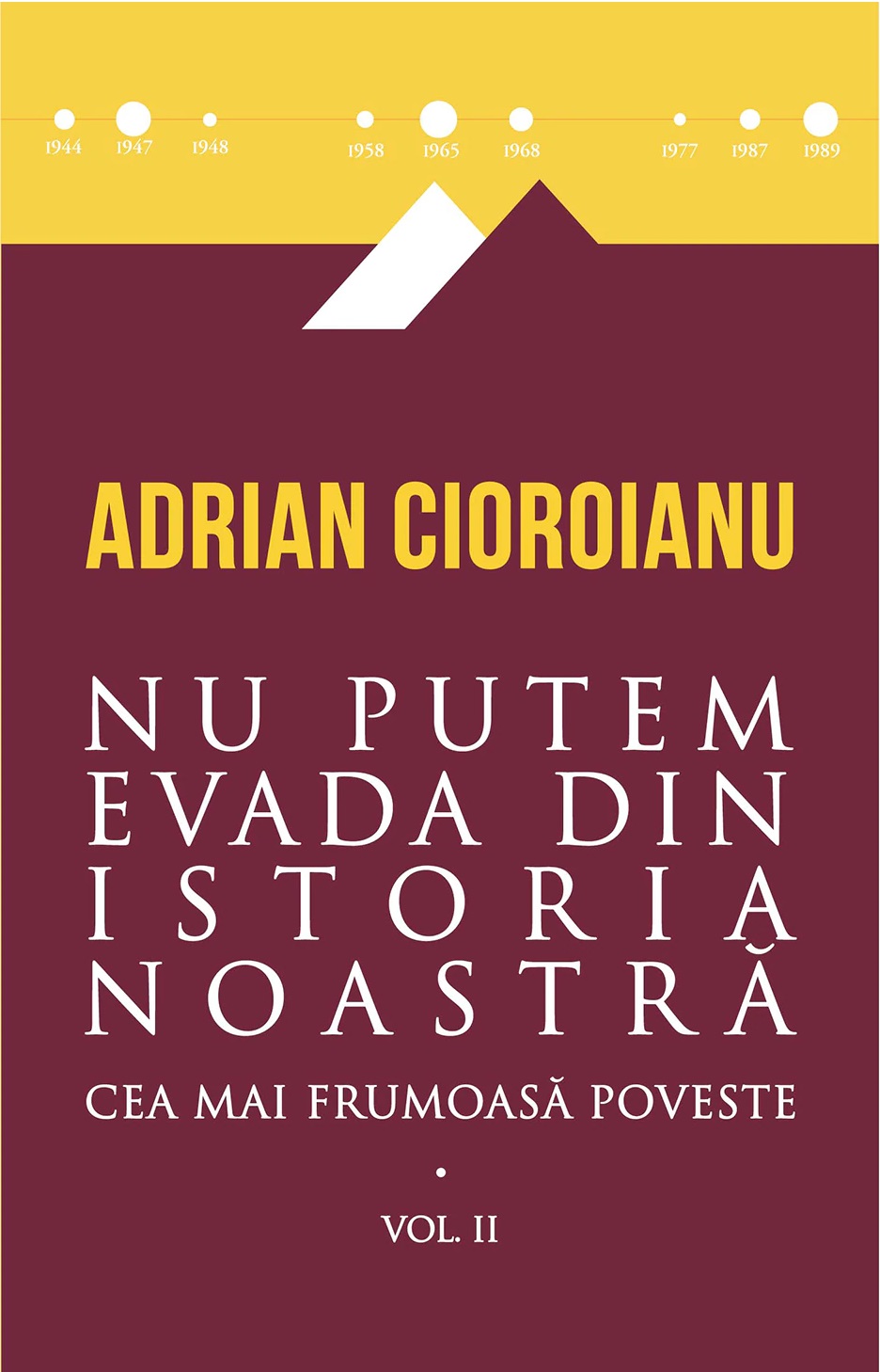 Cea mai frumoasa poveste. Volumul II | Adrian Cioroianu carturesti.ro poza bestsellers.ro