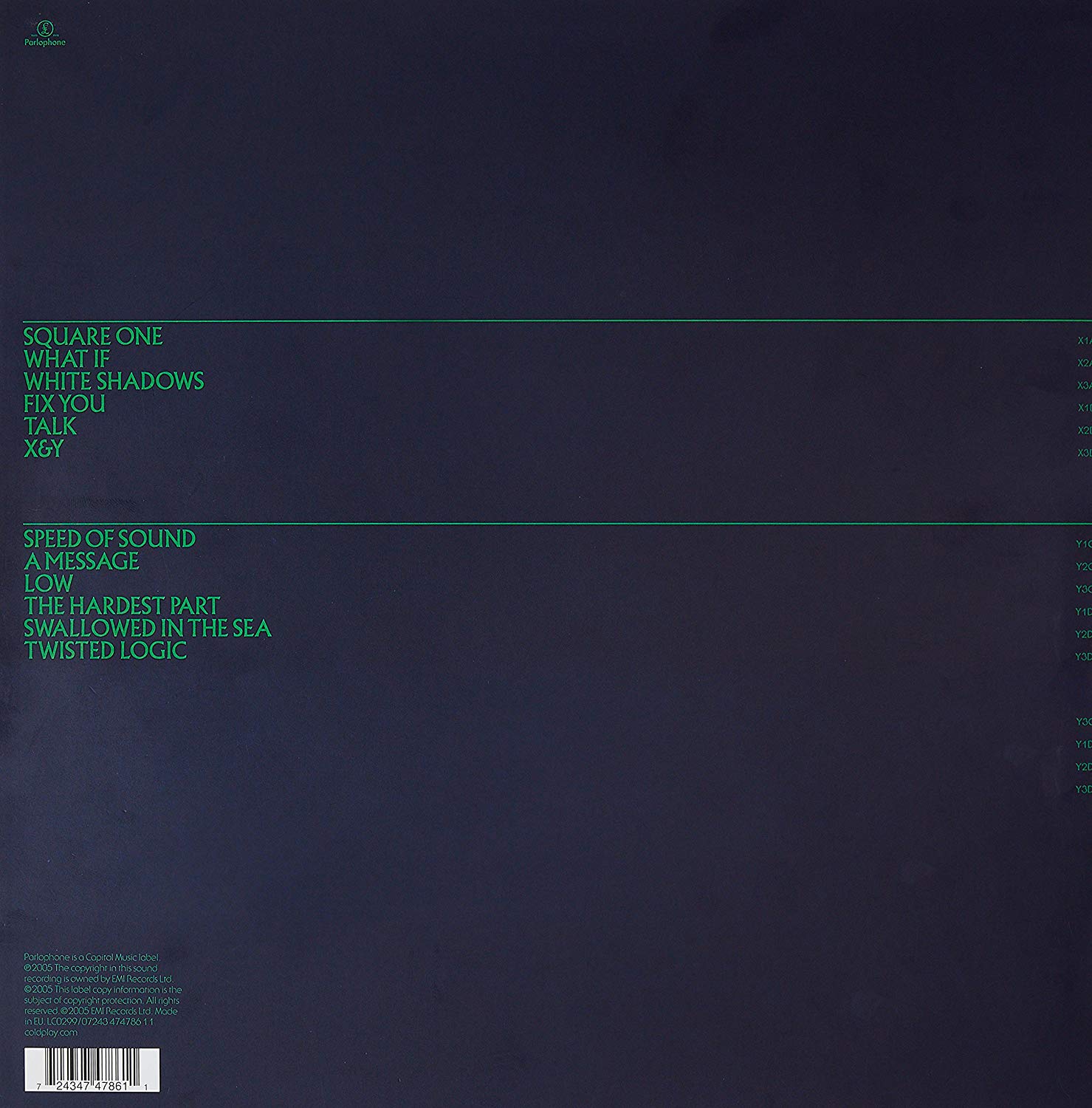 X & Y - Vinyl | Coldplay image1