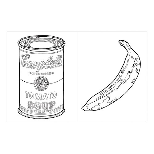 Andy Warhol Coloring Book | Andy Warhol