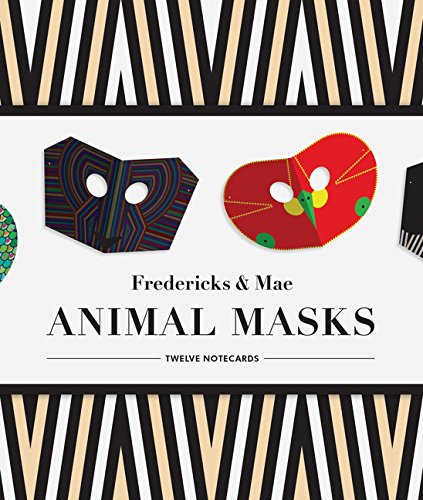 Carte postala - Fredericks & Mae Animal Mask - mai multe modele | Princeton Architectural Press