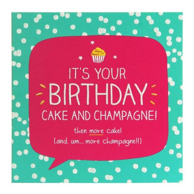 Felicitare - Birthday Cake And Champagne | Pigment Productions