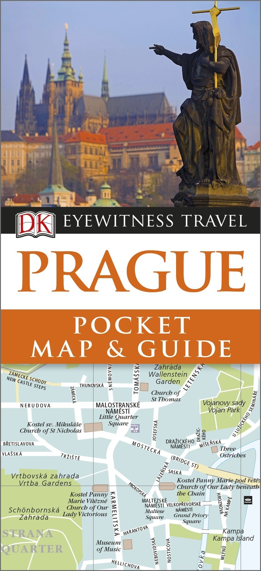 DK Eyewitness Pocket Map and Guide - Prague | Dk