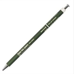 Ballpoint Pen. Days Olive | Mark\'s Tokyo Edge