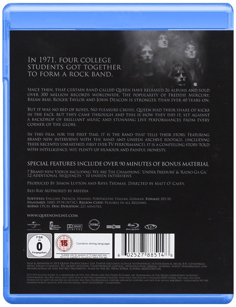 Queen - Days of Our Lives Blu Ray Disc | Queen